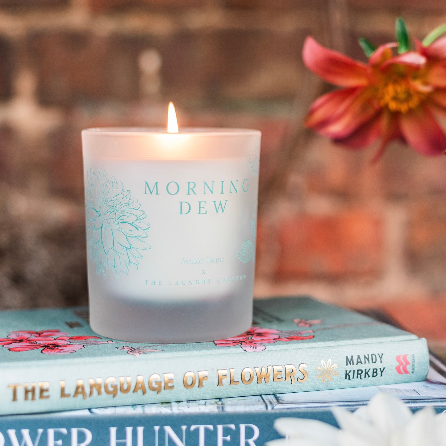 Morning Dew Glass Candle Avalon x The Laundry Garden - Pre Order For November Dispatch